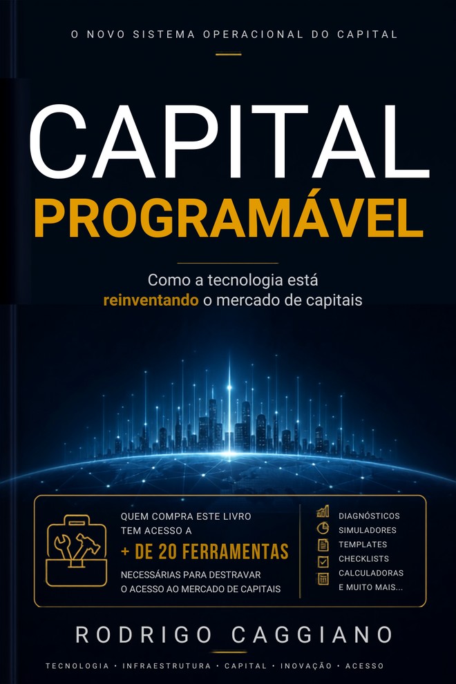 Capa do livro Capital Programável, de Rodrigo Caggiano